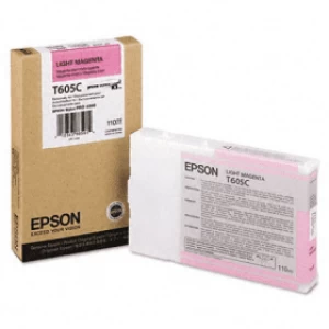 Image of Epson T605C Light Magenta Ink Cartridge