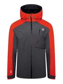 Image of Dare 2b The Jenson Button Edit Diluent III Jacket - Grey/Red, Size S, Men