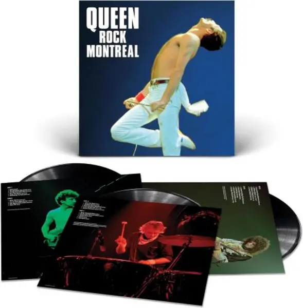 Image of Queen Queen Rock Montreal - Black Vinyl - Sealed 2024 UK 3-LP vinyl set 00602458325638