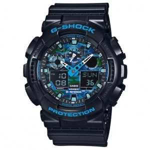 Image of Casio G-SHOCK Standard Analog-Digital Watch GA-100CB-1A - Black