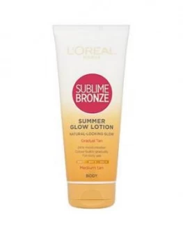 Image of LOreal Paris Sublime Bronze Gradual Tan Lotion 200ml Light, Women