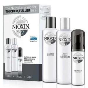 Image of Nioxin SYS2 Care System Trial Kit for Natural Hair with Progressed Thinning Small
