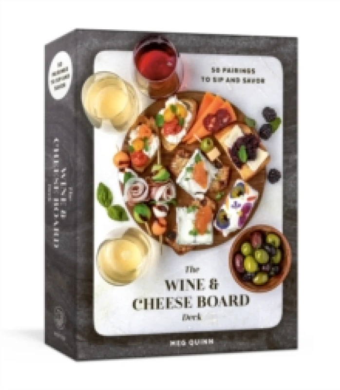 Image of The Wine and Cheese Board Deck. Cards. By Meg Quinn, Jennifer Fiedler, Haley Davis Books