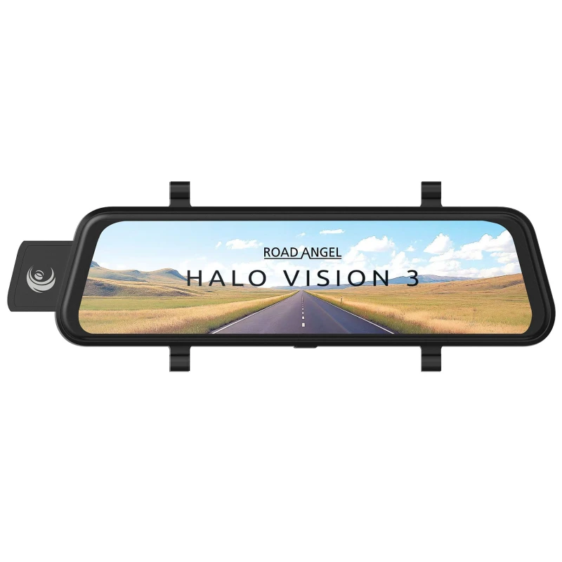 Image of Road Angel Halo Vision 3 Rear View Mirror 4K Dual Dashcam - 10" T