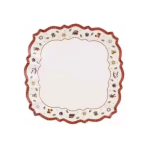 Image of Villeroy & Boch Toy's Delight Serving Dish, White/Colourful, Squared