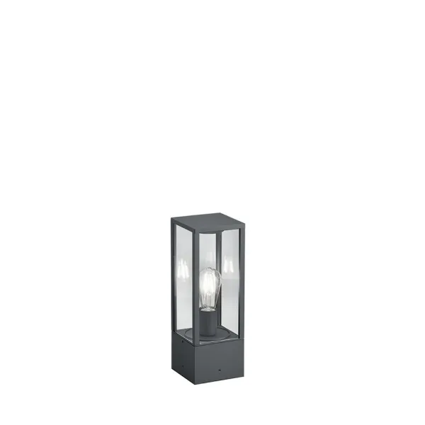 Image of Garonne Modern Outdoor Pedestal Light Anthracite IP44