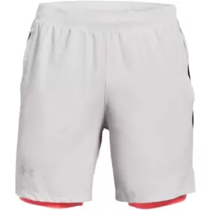 Image of Under Armour Launch 7 Shorts Mens - Grey