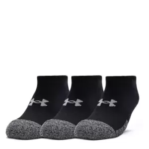 Image of Under Armour Heatgear No Show Socks 3pk - Black