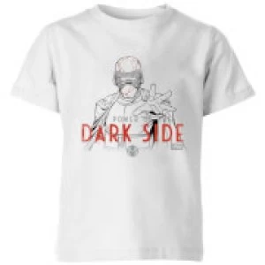 Image of Star Wars The Rise Of Skywalker Kylo Darkside Powers Kids T-Shirt - White - 5-6 Years