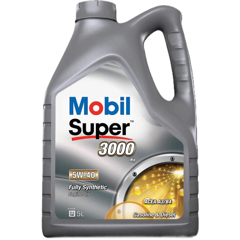 Image of MOBIL 157303 Engine oil MOBIL SUPER 3000 X1 5W-40 Capacity: 5l Engine Oil (1862)