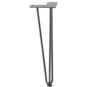 Image of Harpin Metal Industrial Coffe Furniture Table Leg - Size 406mm - Pack of 1
