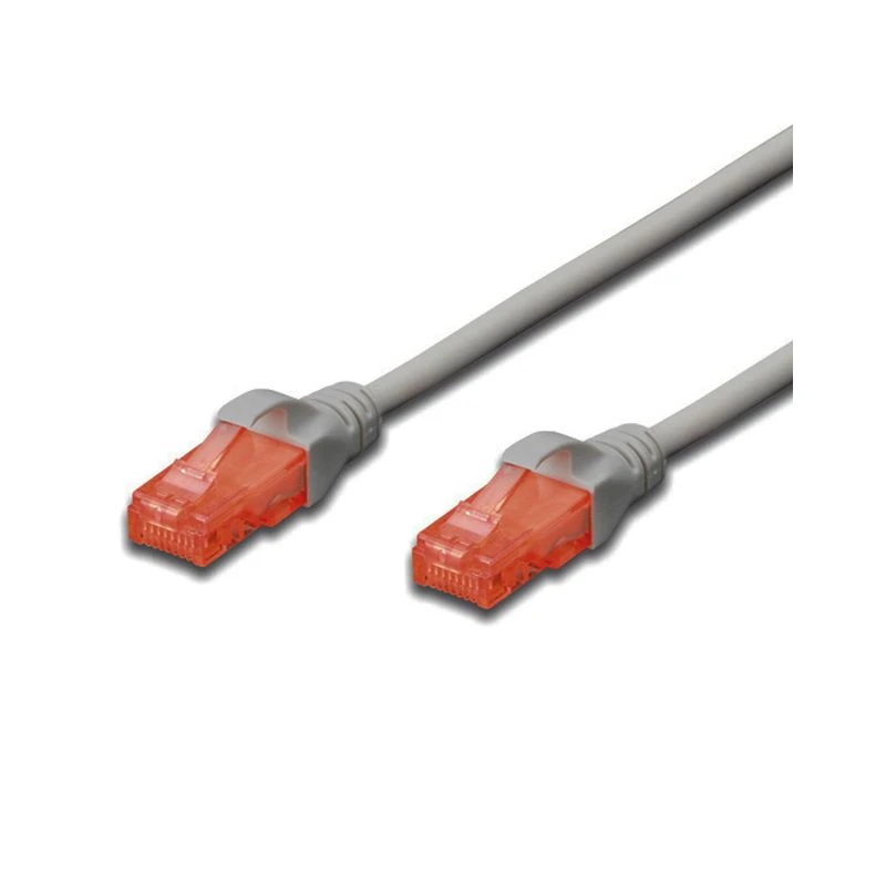 Image of FDL 0.25M CAT.6 UTP LSZH PATCH CABLE - GREY
