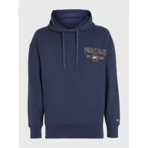 Image of Tommy Jeans Tjm Rlx Tj Luxe Hoodie - Blue
