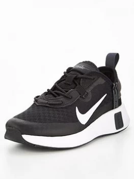 Image of Nike Childrens Reposto Trainer - Black/White, Size 11