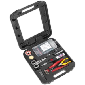 Image of Sealey SD400K Gas Soldering Iron and Tool Kit