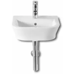 Image of The Gap Wall Hung Cloakroom Basin, 400mm Wide, 1 Tap Hole - Roca