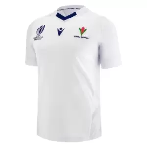Image of Macron Samoa RWC 2023 Home Rugby Shirt Adults - Blue