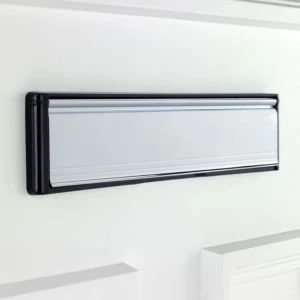 Image of BQ Chrome effect Letter plate