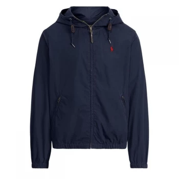 Image of Polo Ralph Lauren Hooded Windbreaker - Aviator Navy