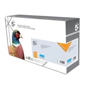 Image of 5 Star Office Kyocera TK580 Cyan Laser Toner Ink Cartridge