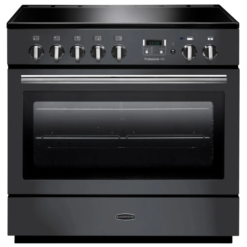 Image of Rangemaster PROP90FXEISL/C Professional Plus FX 90cm Induction Range Cooker 12413 - SLATE PROP90FXEISL/C