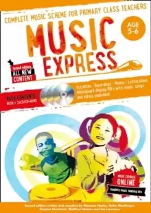 Image of Music Express: Age 5-6 (Book + 3 CDs + DVD-ROM) : Complete Music Scheme for Primary Class Teachers