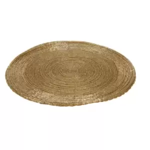 Image of The Spirit Of Christmas Spirit Of Christmas Beaded Placemat - Gold