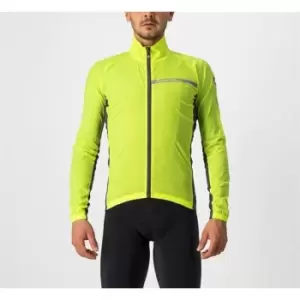 Image of Castelli Squadra Jacket - Yellow