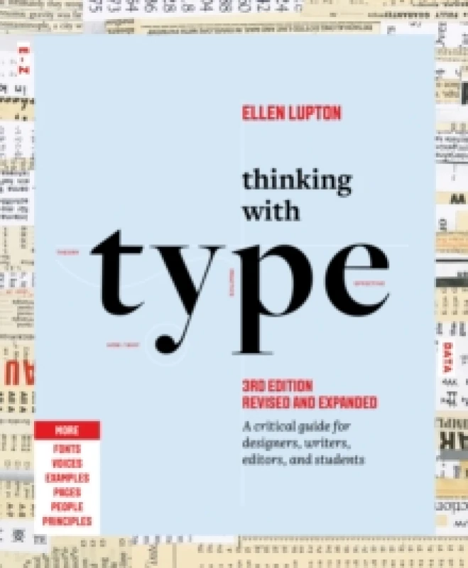 Image of Thinking with Type : A Critical Guide for Designers, Writers, Editors, and Students (3rd Edition, Revised and Expanded) Paperback / softback
