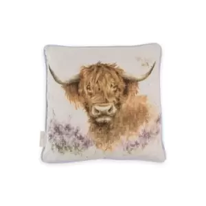 Image of Wrendale Designs - Highland Cow Cushion