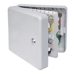 Image of Helix Standard Key Cabinet 70 Key Capacity Includes 10 key fobs, label