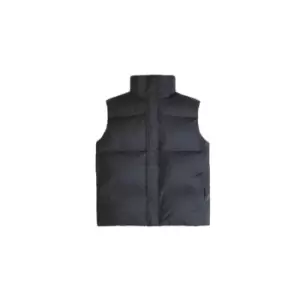 Image of Rains Boxy Puffer Vest Mens - Grey