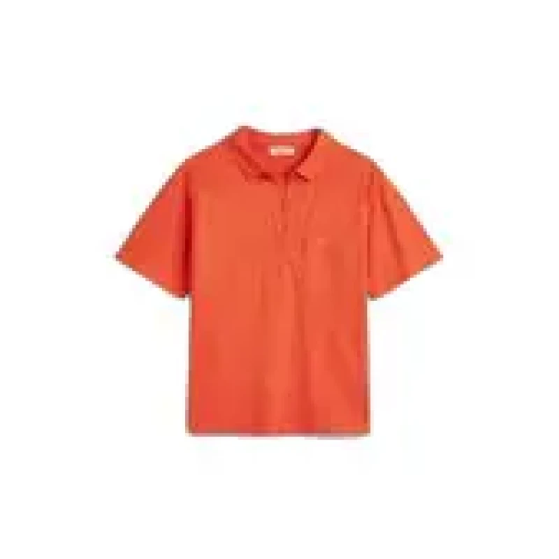 Image of Marc O'Polo Womens polo shirt Marc O'Polo Rouge Female S
