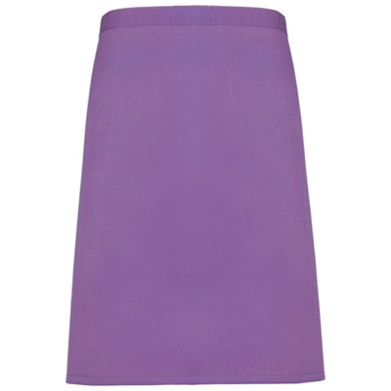 Image of Premier Premier Colours Mid Length Apron in Violet Violet One Size Unisex 5063470681280