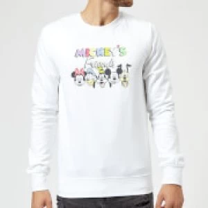 Image of Disney Mickey's Friends Sweatshirt - White