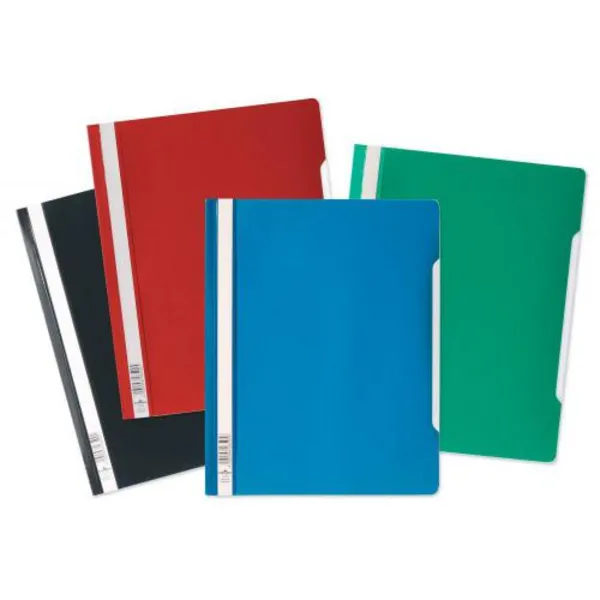 Image of Durable Clear View Project Folder Document Report File - 50 Pack - A4 DRBE257006