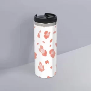 Image of Large Cheetah Stainless Steel Travel Mug