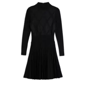 Image of Ted Baker Fyonah Pleated Dress - Black