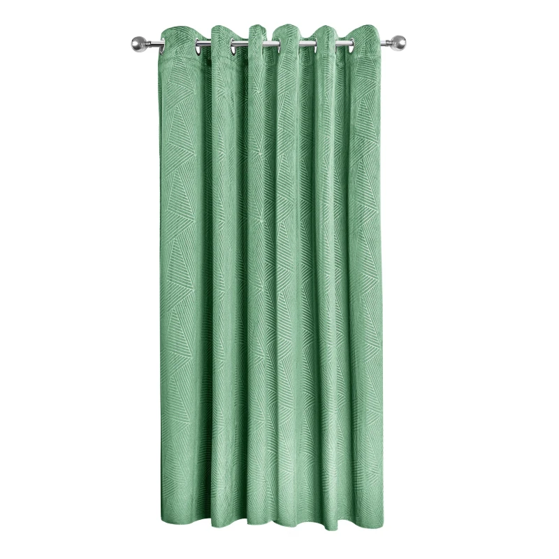 Image of Emma Barclay Door Curtain Thermal Blackout Eyelet Midnight Green unisex 168x213cm