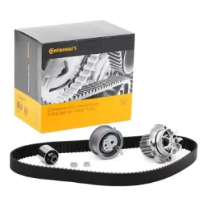 Image of CONTITECH Water Pump + Timing Belt Kit VW,SEAT CT1028WP5