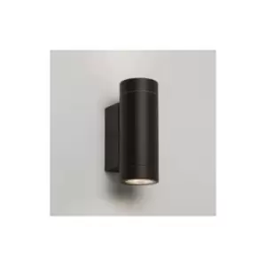 Image of Astro Dartmouth - LED 1 Light Outdoor Up Down Twin Wall Light Textured Black IP54