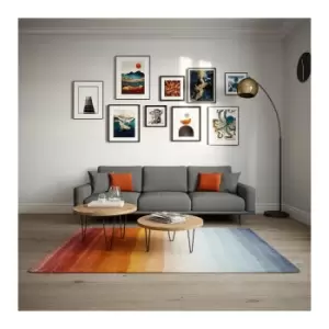 Image of 350MM 2 PIN HAIRPIN LEG MATT BLACK