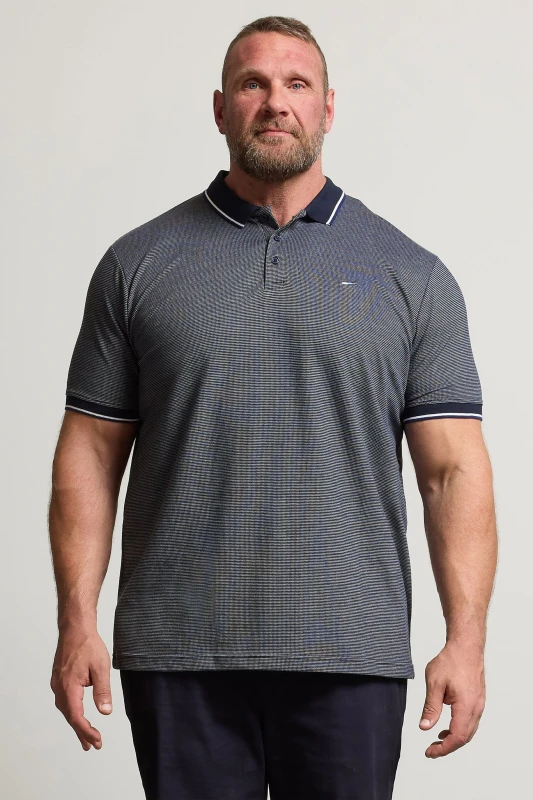 Image of BadRhino BadRhino Men Polo Shirt in Dark Navy Size: X-Large Dark Navy XL Male 5063111843503