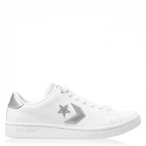 Image of Converse All Court Trainers - White/Silver