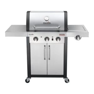 Image of Char-Broil Professional 3400S 3 Burner Gas BBQ - Stainless Steel