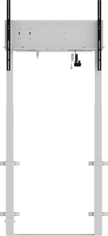 Image of iiyama iiyama MD-WLIFT2031-W1 monitor mount / stand 2.67 m (105") Floor White MD-WLIFT2031-W1