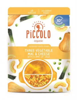 Image of Piccolo Organic 3 Vegetable Mac & Cheese 180g