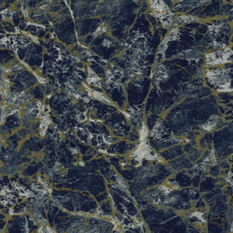 Image of Grandeco Astoria Liquid Marble Textured Wallpaper, Navy