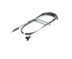 Image of RIDEX Brake Cable 124C0109 Hand Brake Cable,Parking Brake Cable FIAT,BRAVO II (198),STILO (192),STILO Multi Wagon (192),Stilo Kasten / Kombi (192)