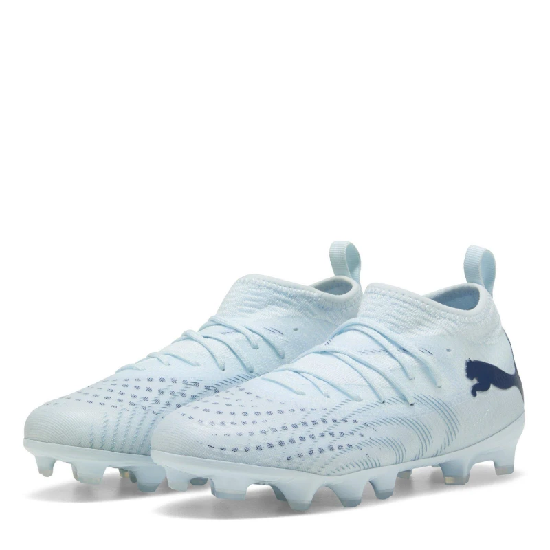 Image of Puma Kids PUMA Future 9 Match Firm Ground Football Boots Icy Blue male 5 (38)